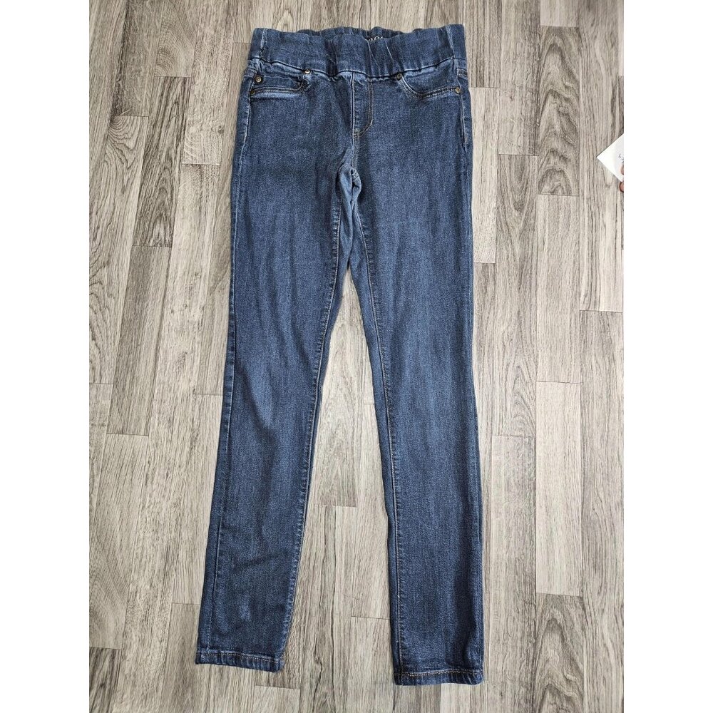 Liverpool Jeans Womens 8/29 Blue Pull-On Skinny Jeggings Elastic Waist Stretch